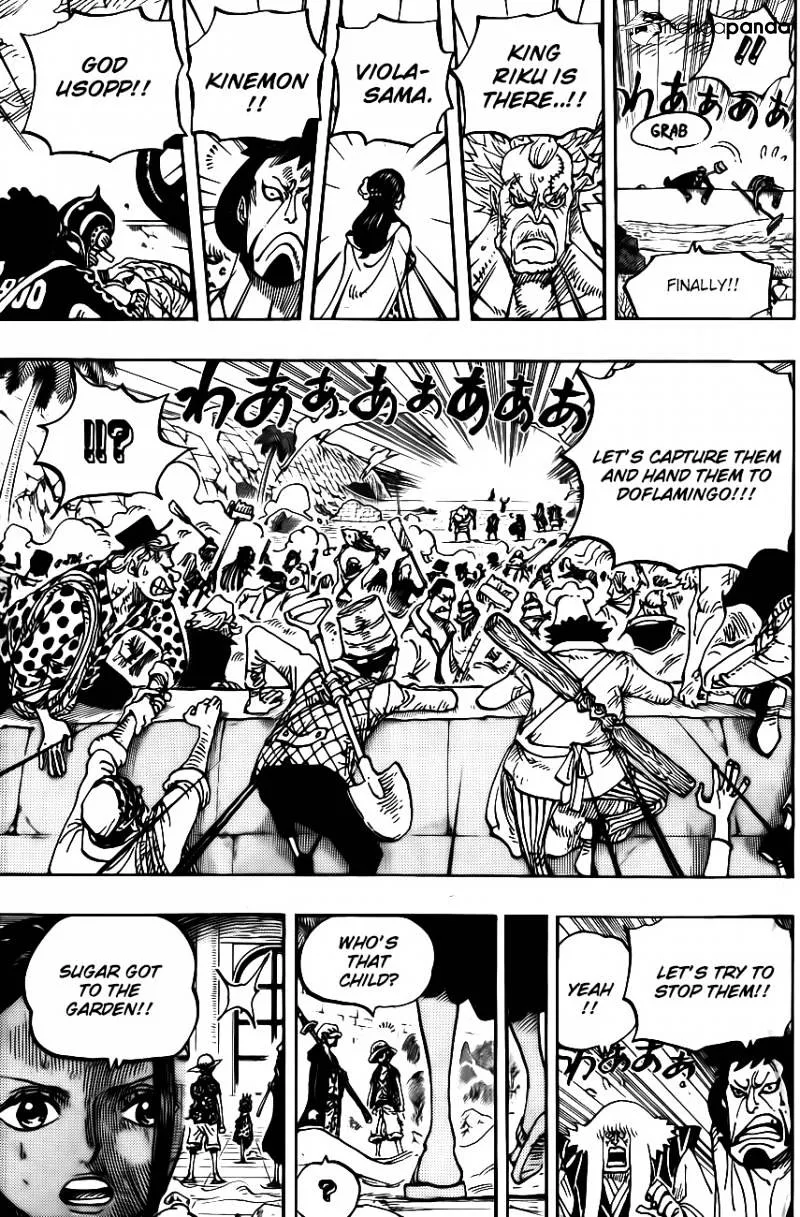One Piece Chapter 758 page 11