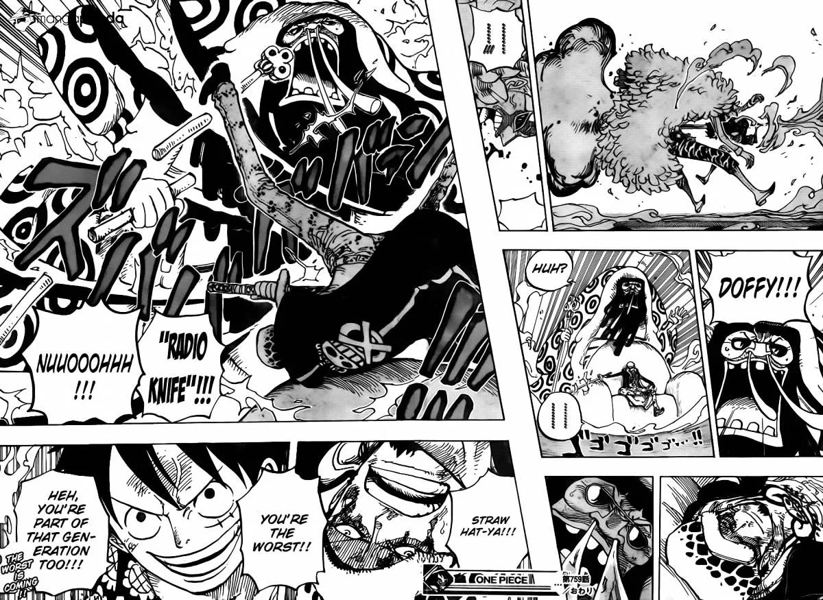 One Piece Chapter 759 page 16