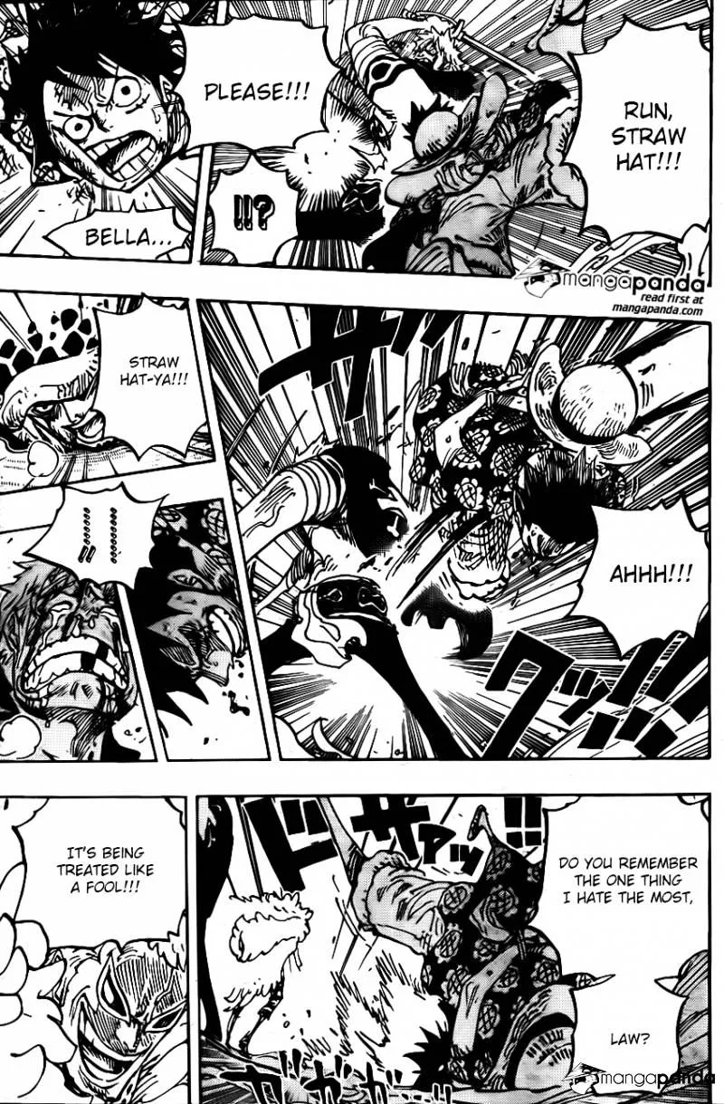 One Piece Chapter 760 page 11