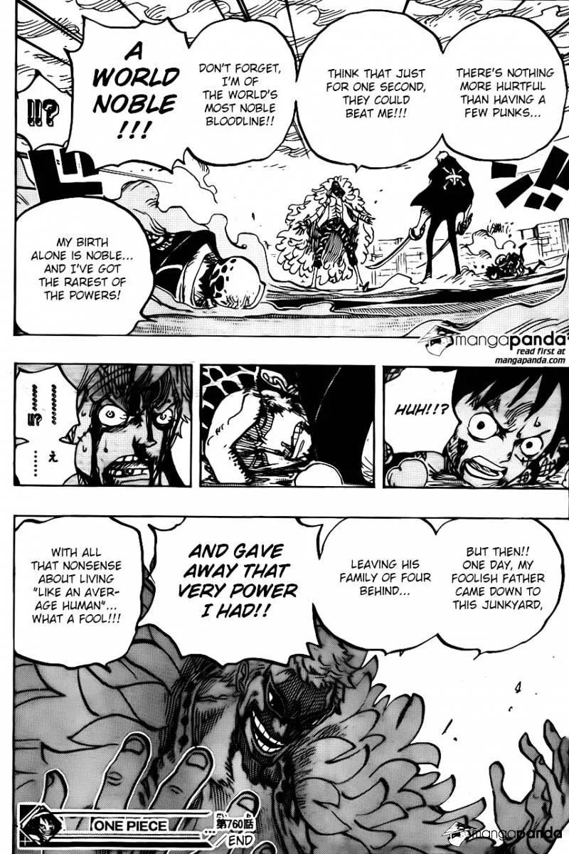 One Piece Chapter 760 page 12
