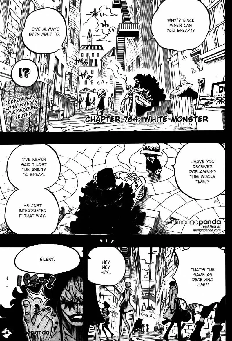 One Piece Chapter 764 page 3
