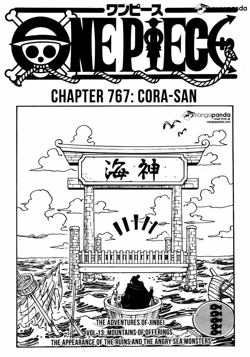 One Piece Chapter 767 page 1