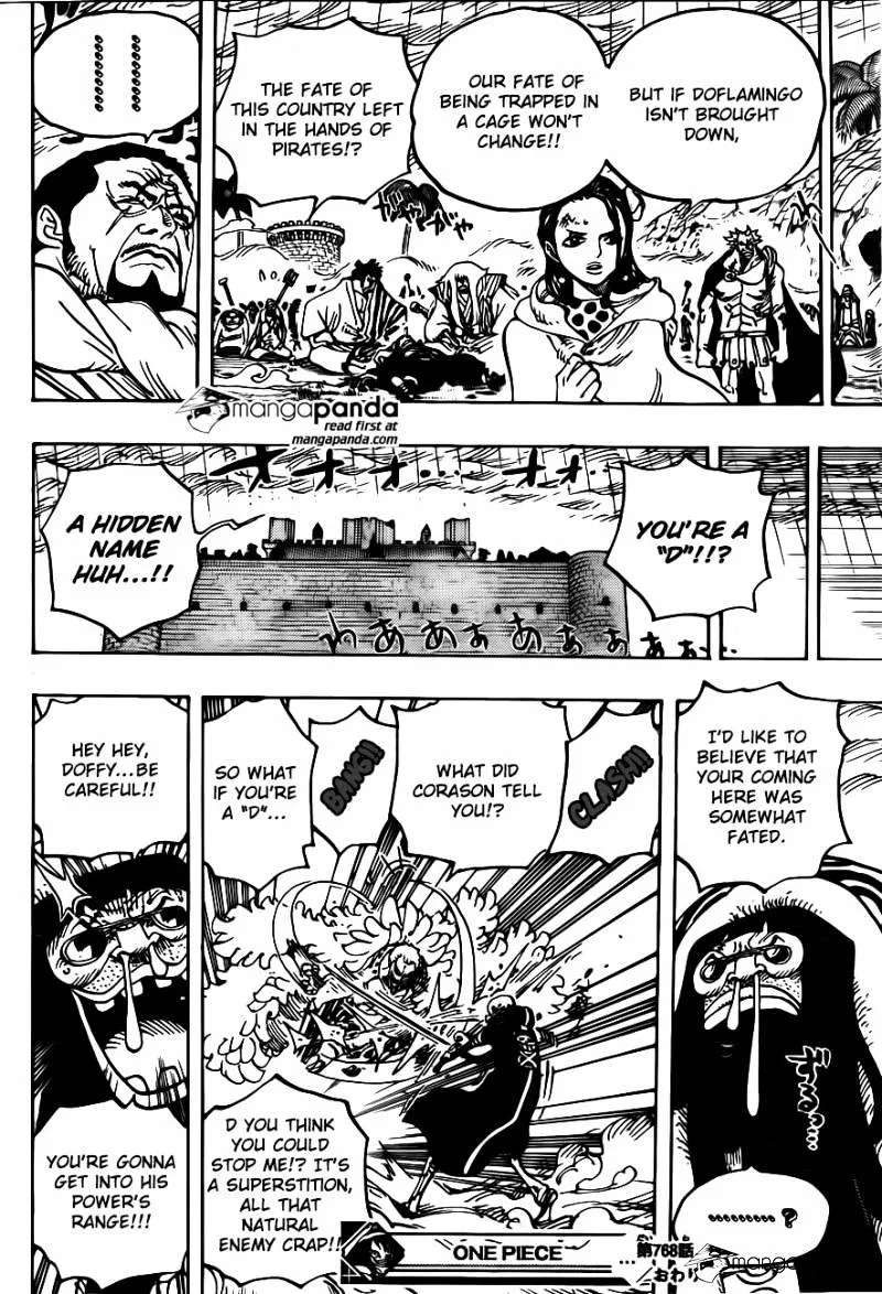 One Piece Chapter 768 page 14