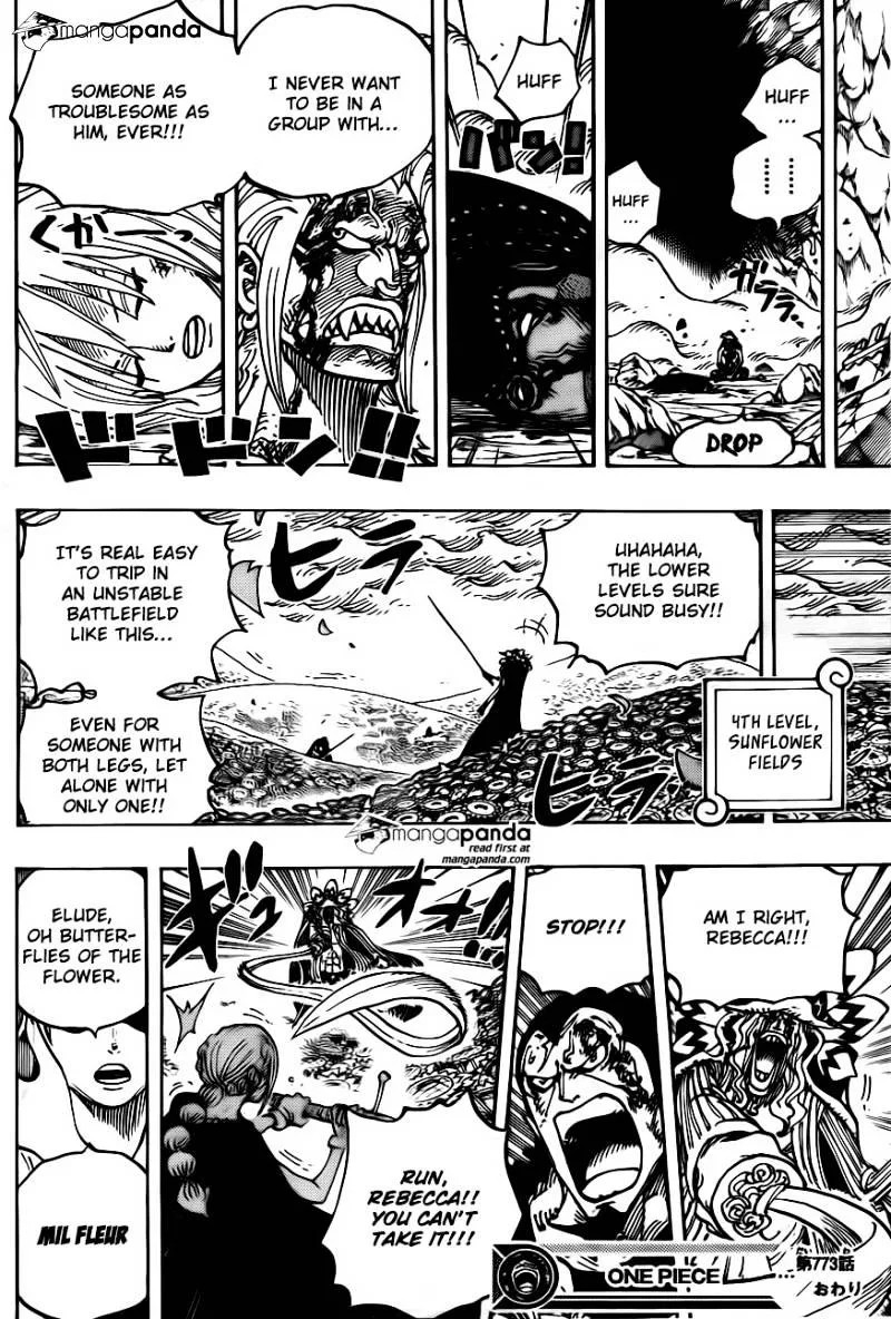 One Piece Chapter 773 page 16