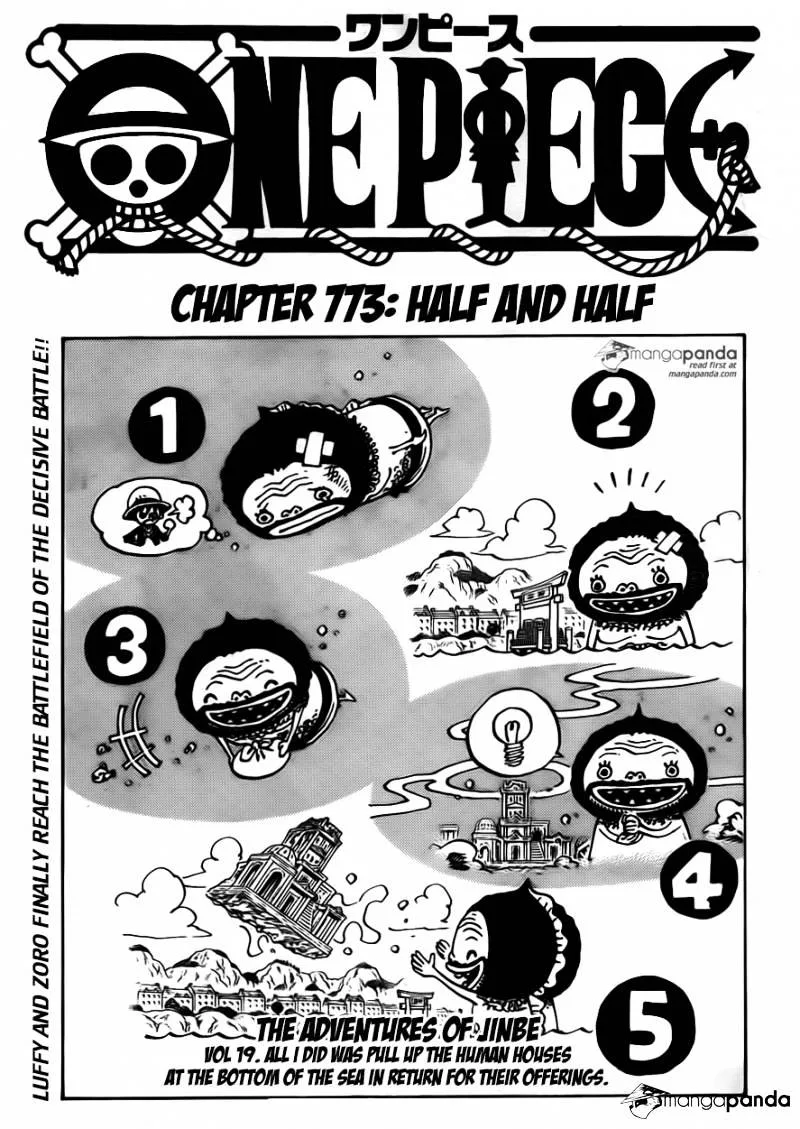 One Piece Chapter 773 page 1