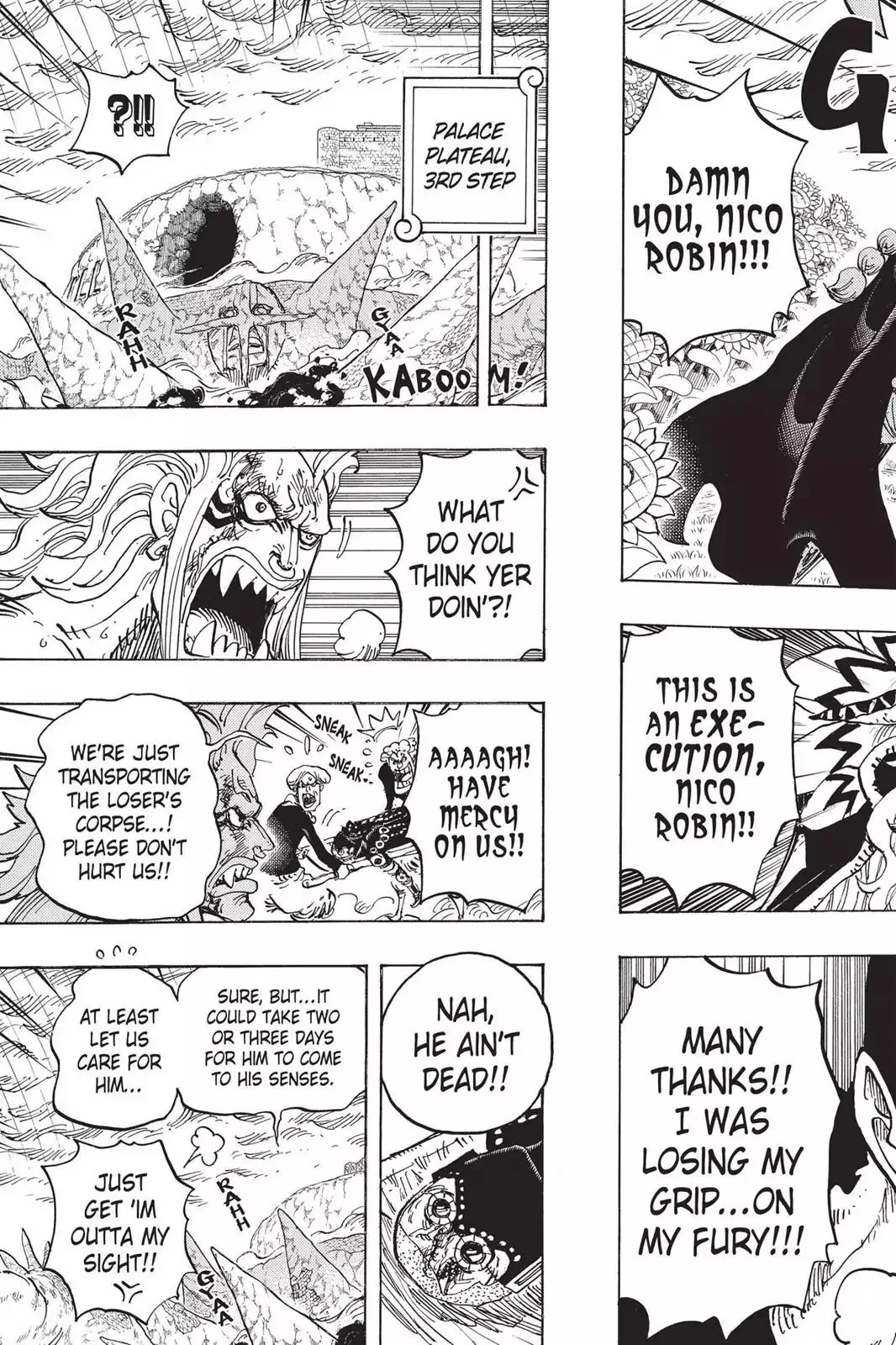 One Piece Chapter 774 page 3