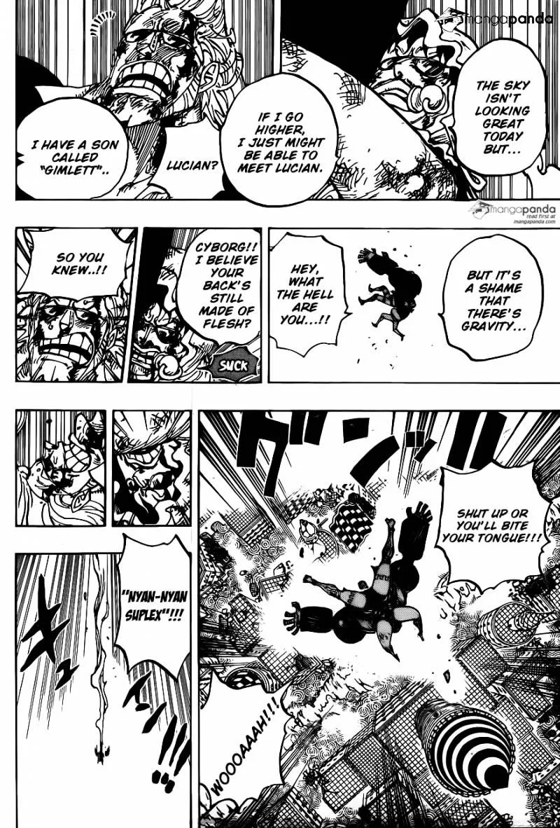 One Piece Chapter 775 page 8