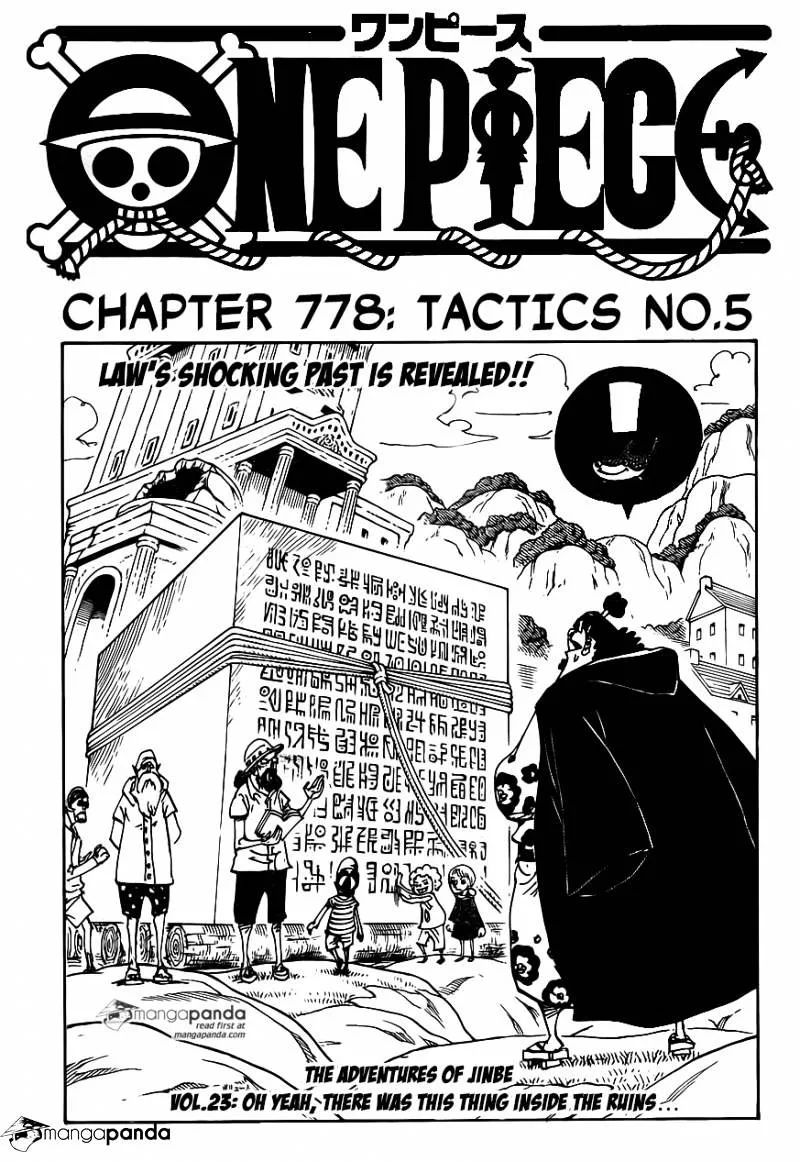 One Piece Chapter 778 page 1