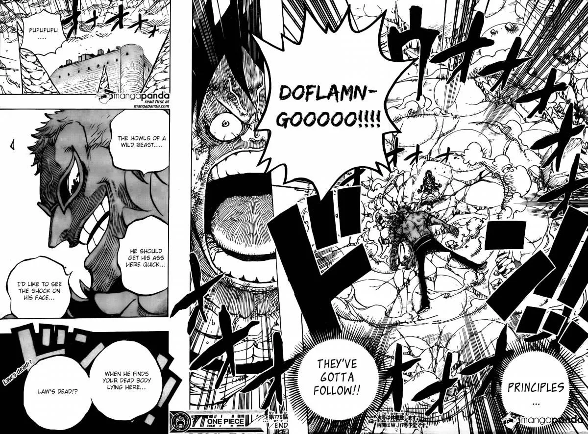 One Piece Chapter 779 page 16