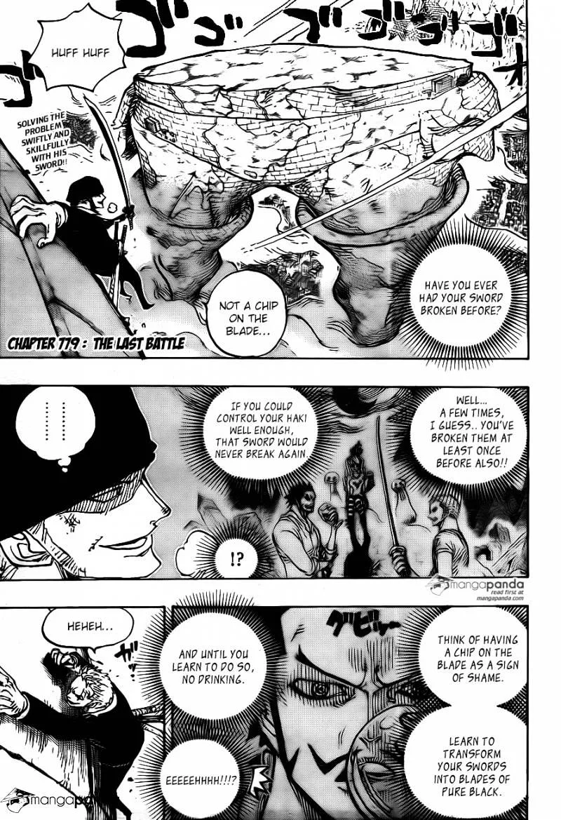 One Piece Chapter 779 page 11