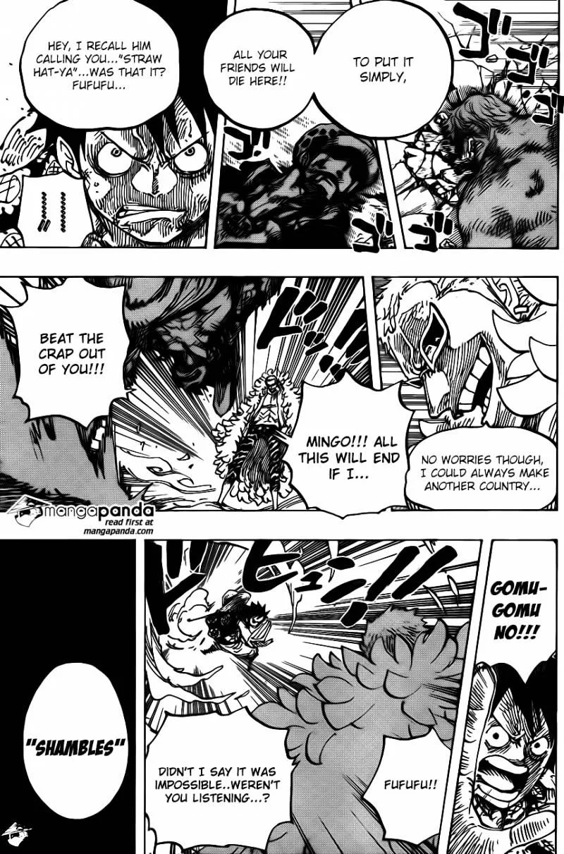 One Piece Chapter 781 page 6