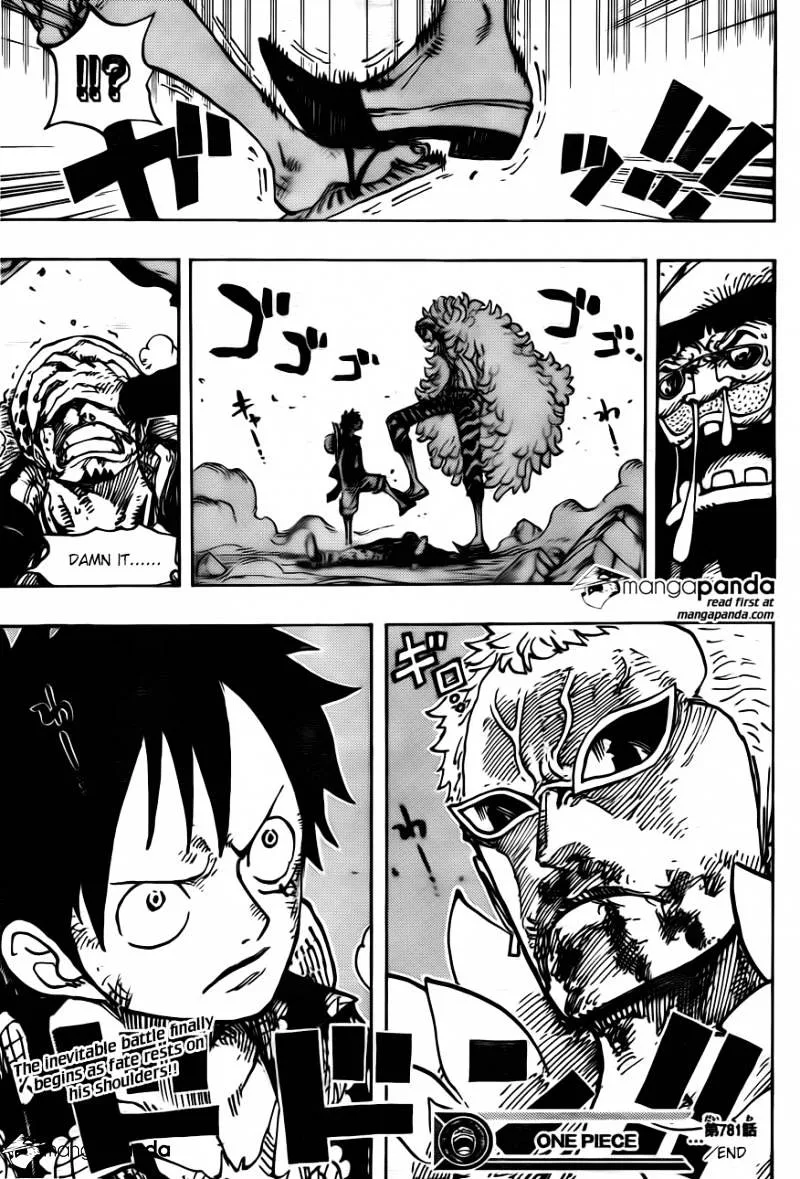 One Piece Chapter 781 page 18