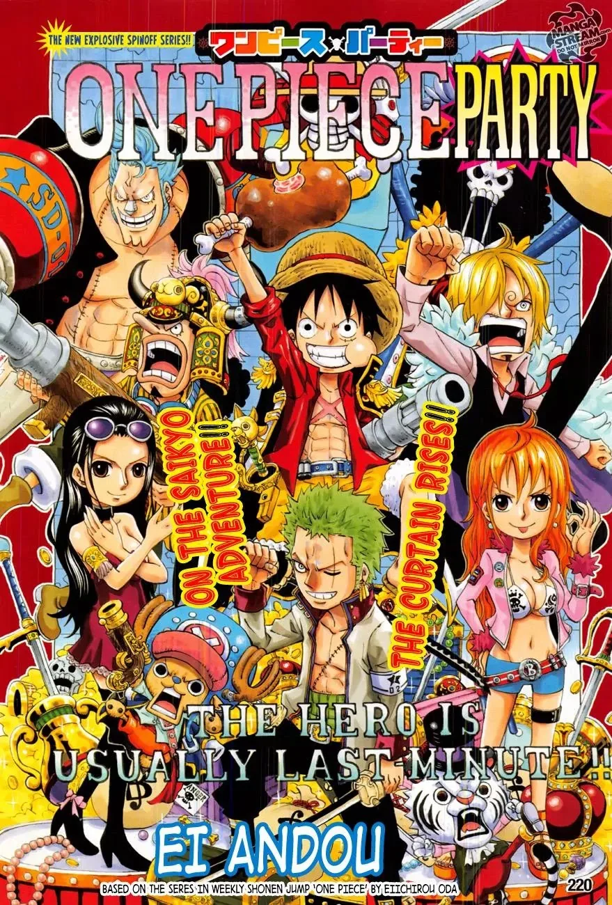 One Piece Chapter 782.5 page 1