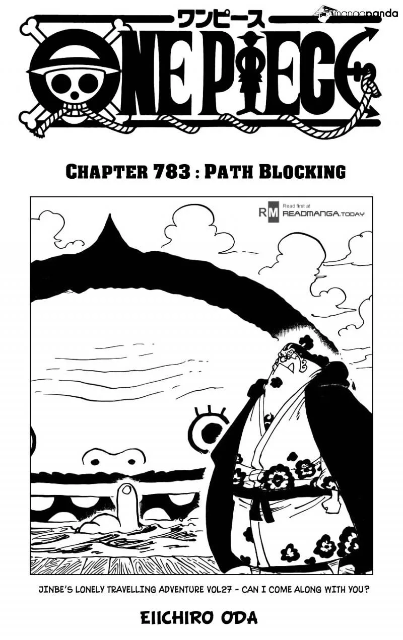 One Piece Chapter 783 page 1