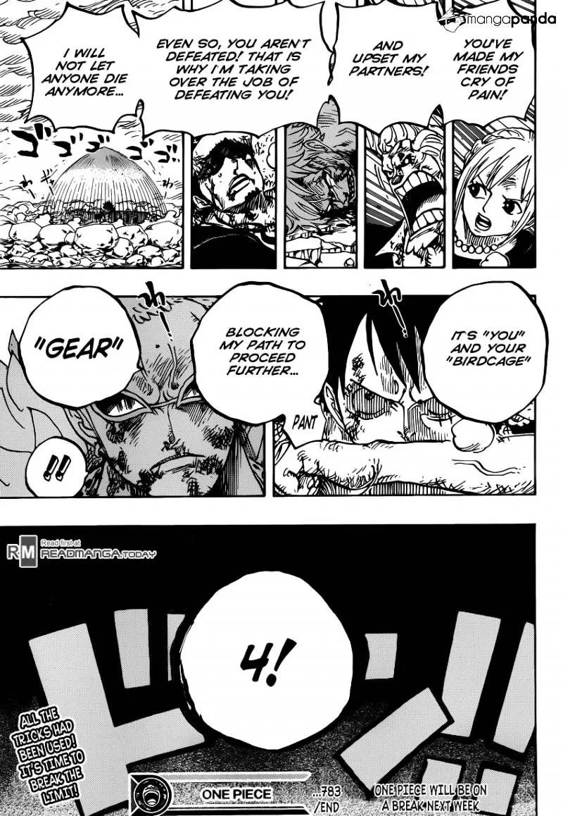 One Piece Chapter 783 page 18