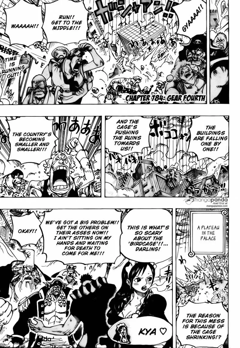 One Piece Chapter 784 page 2