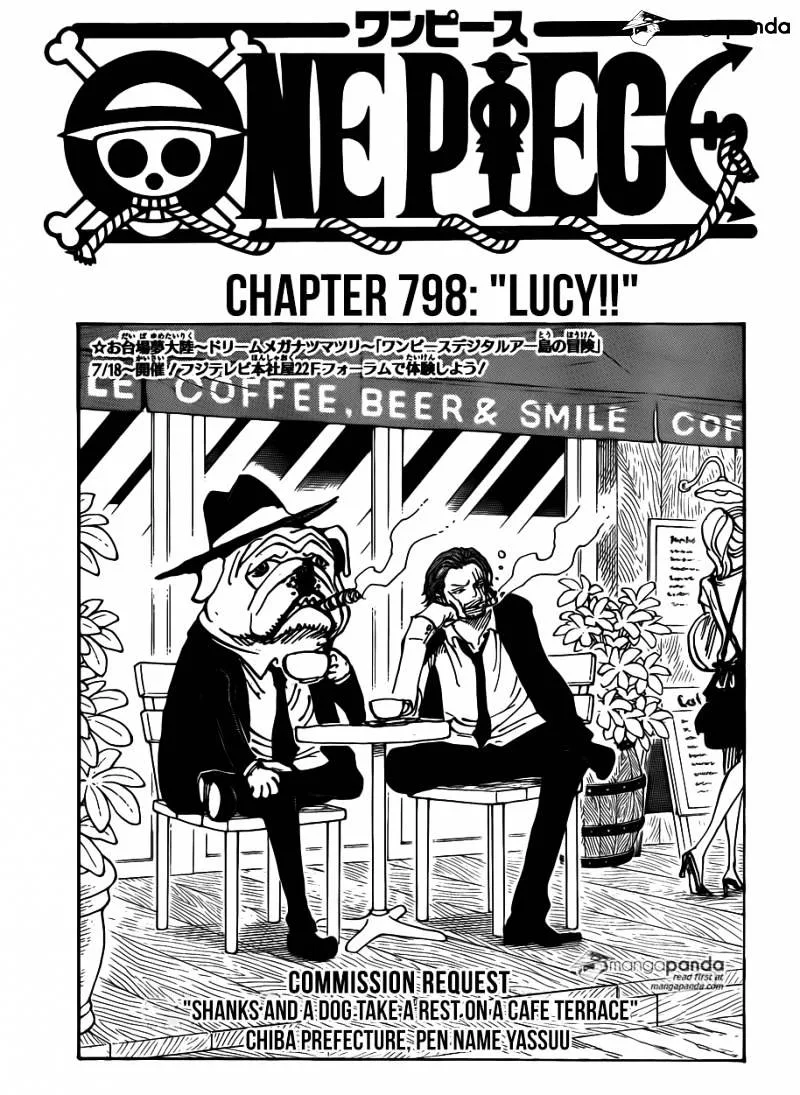 One Piece Chapter 789 page 1