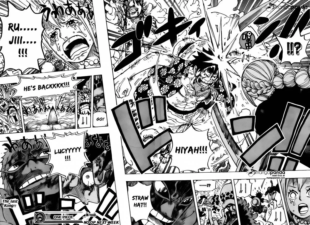One Piece Chapter 789 page 18