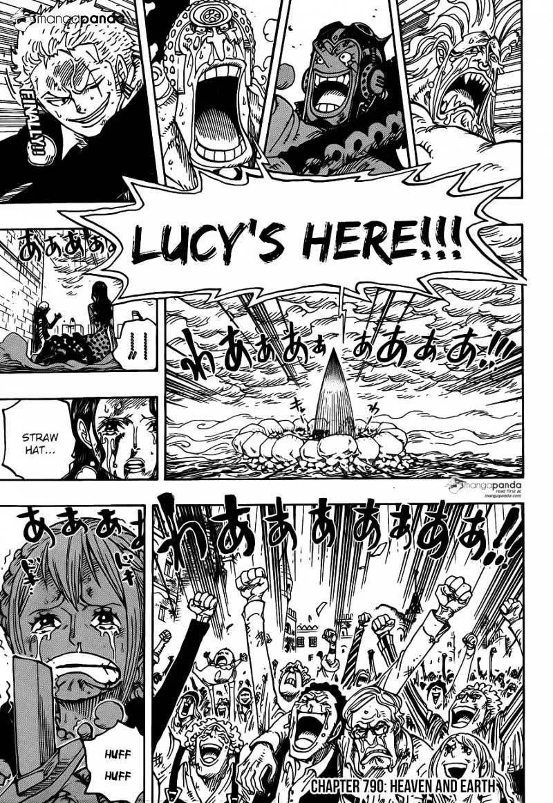 One Piece Chapter 790 page 2