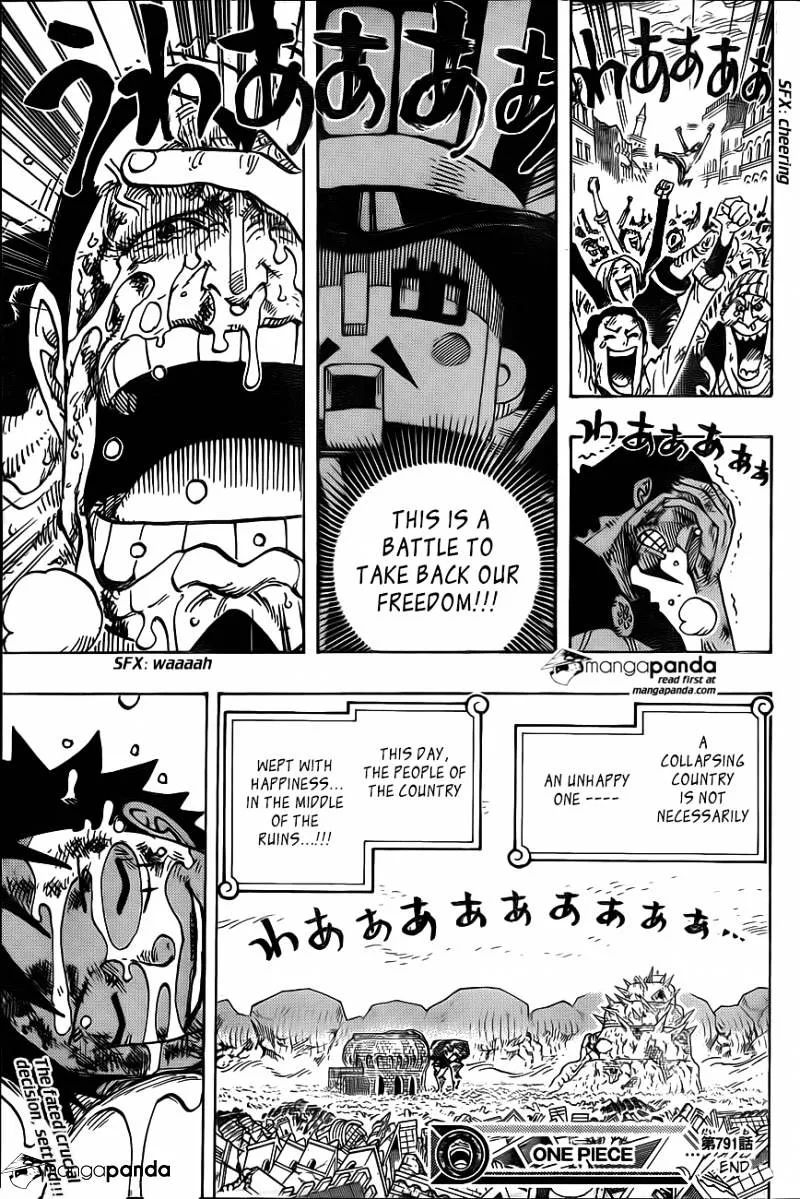 One Piece Chapter 791 page 15
