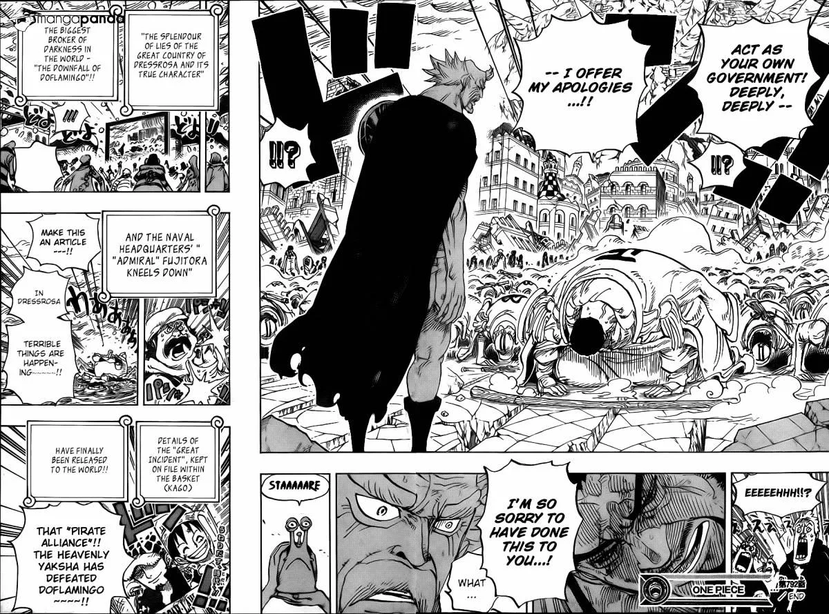 One Piece Chapter 792 page 14