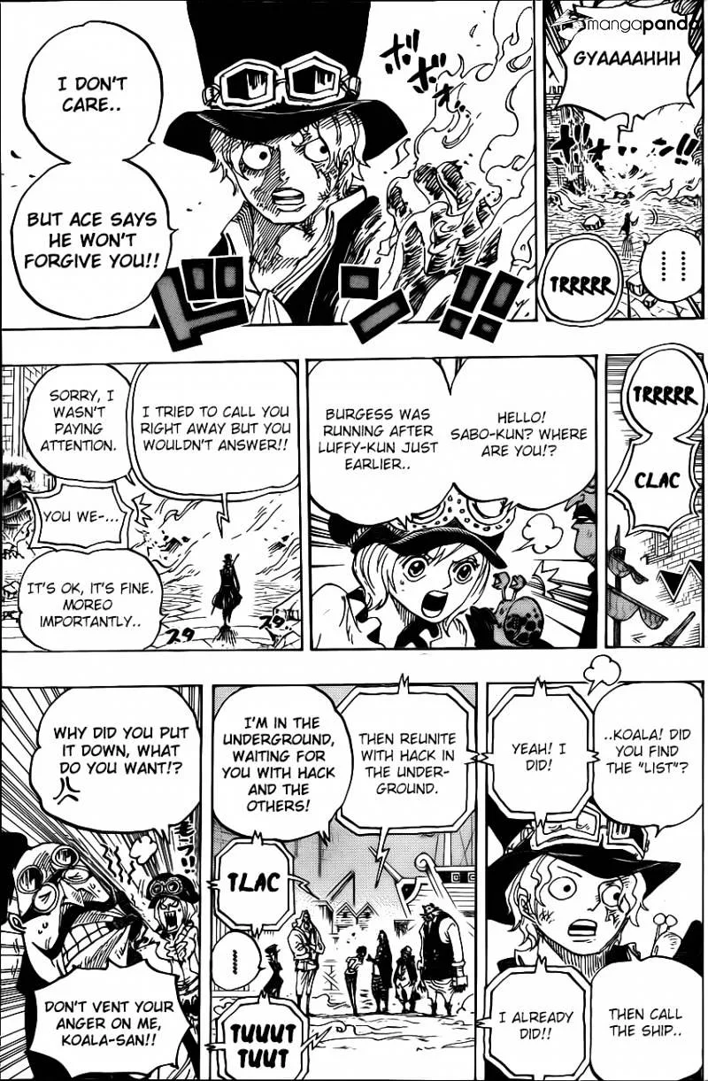 One Piece Chapter 792 page 7