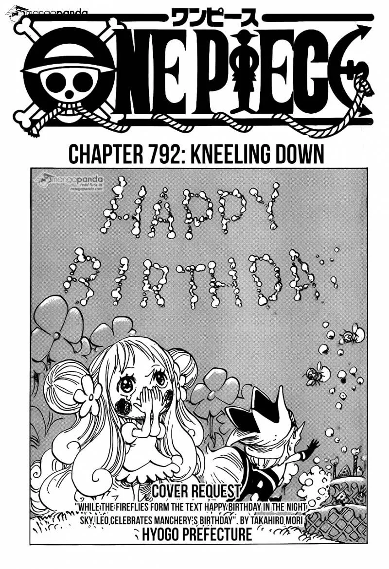One Piece Chapter 792 page 1