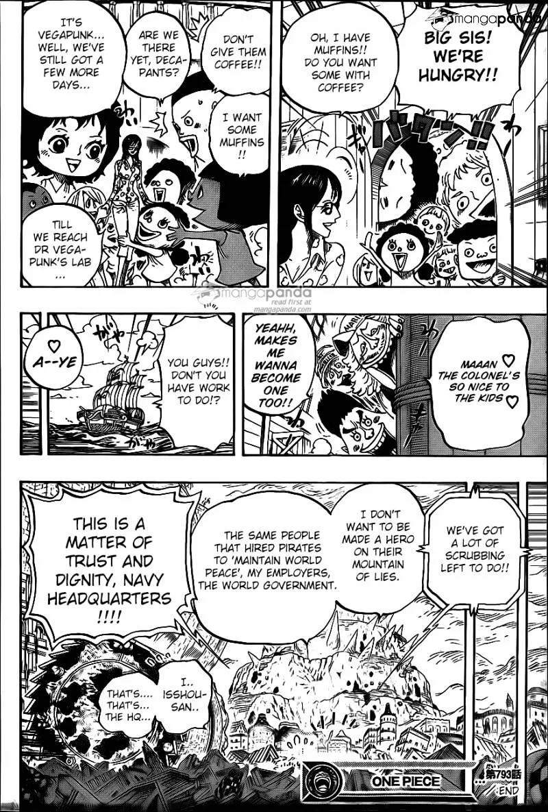One Piece Chapter 793 page 14