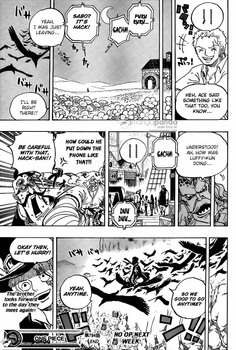 One Piece Chapter 794 page 15