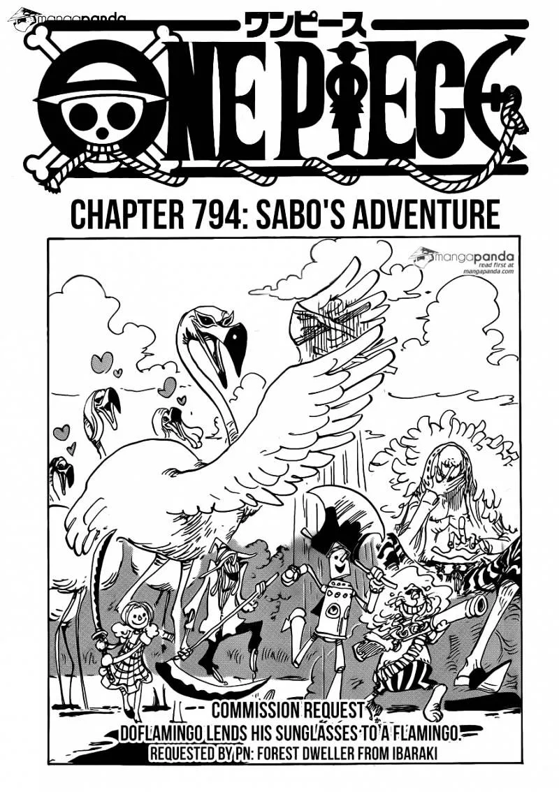 One Piece Chapter 794 page 1