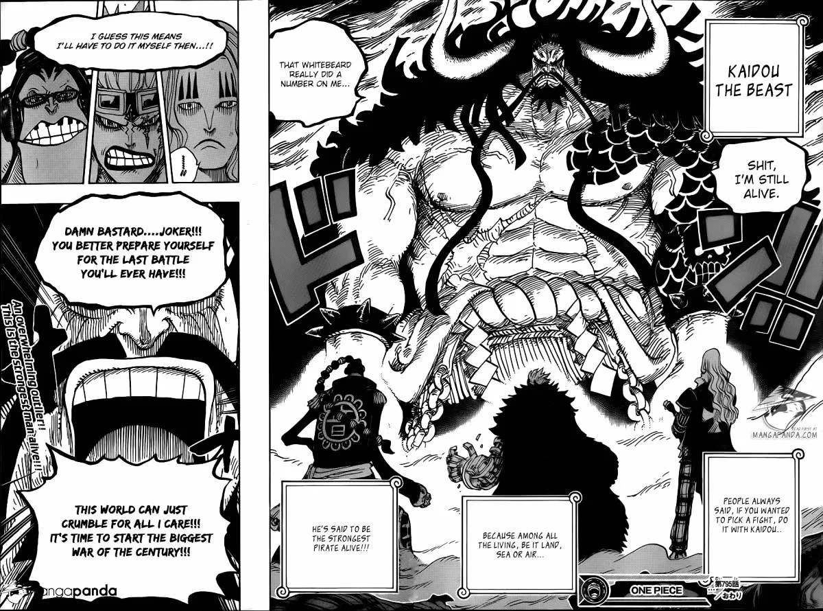 One Piece Chapter 795 page 16