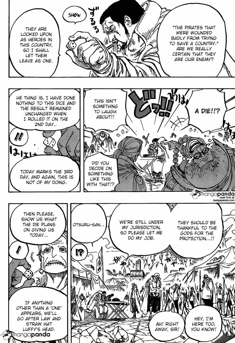 One Piece Chapter 796 page 4