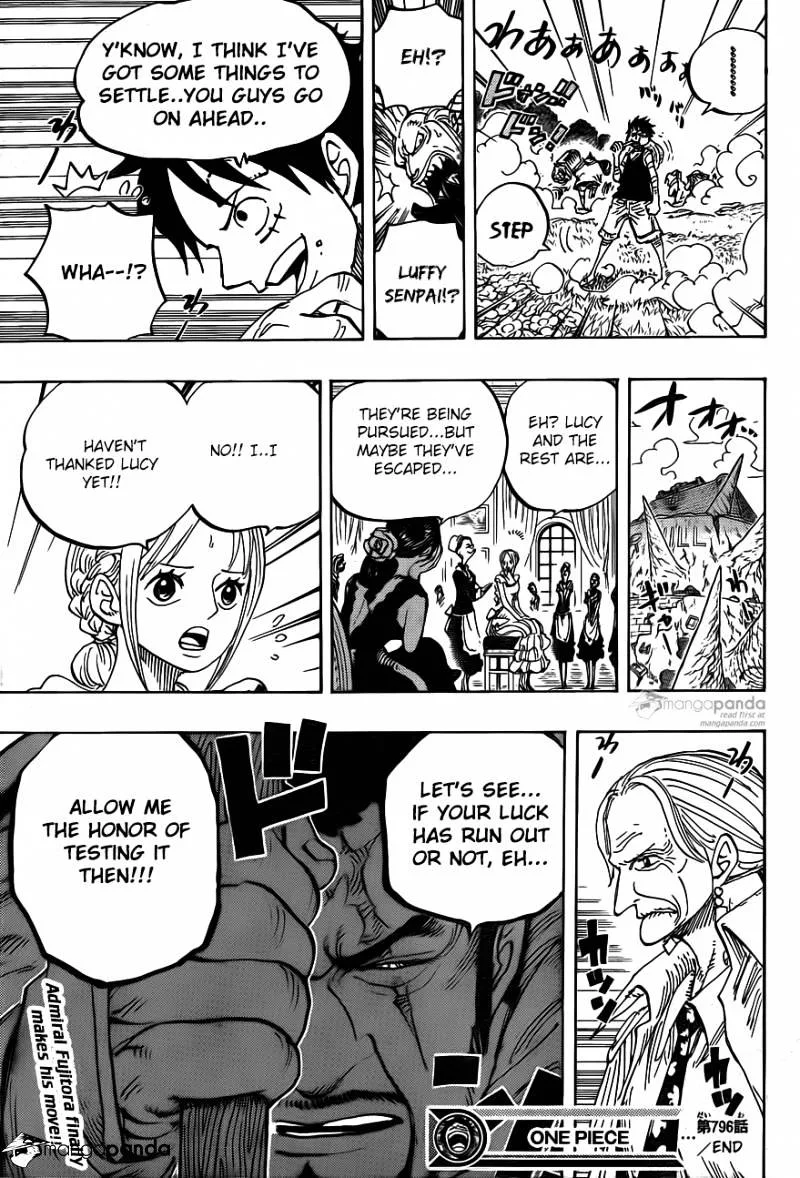 One Piece Chapter 796 page 19
