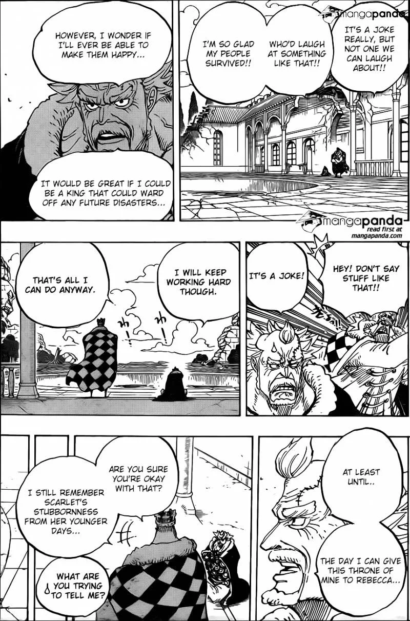 One Piece Chapter 796 page 7
