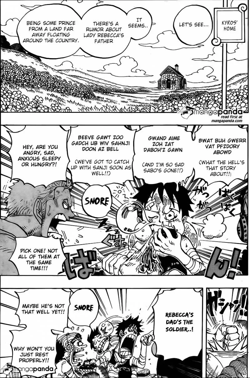 One Piece Chapter 796 page 11