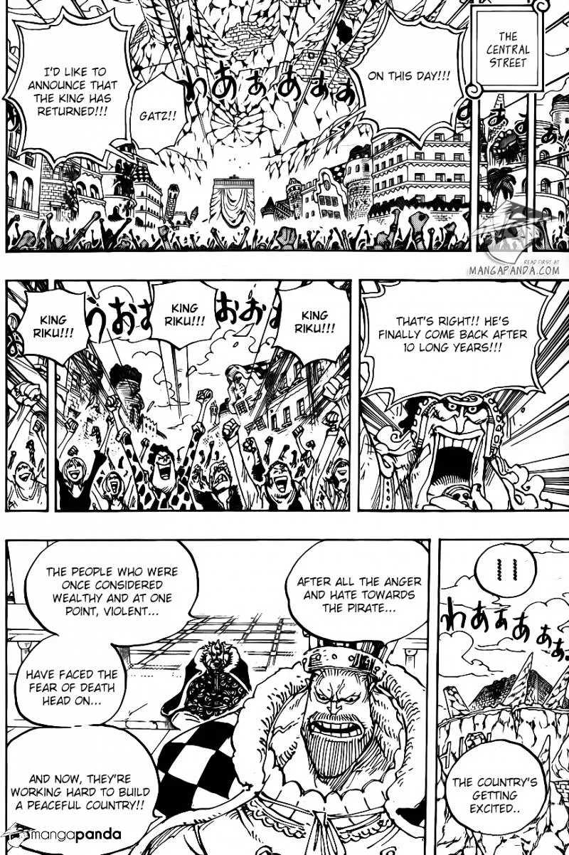 One Piece Chapter 796 page 6