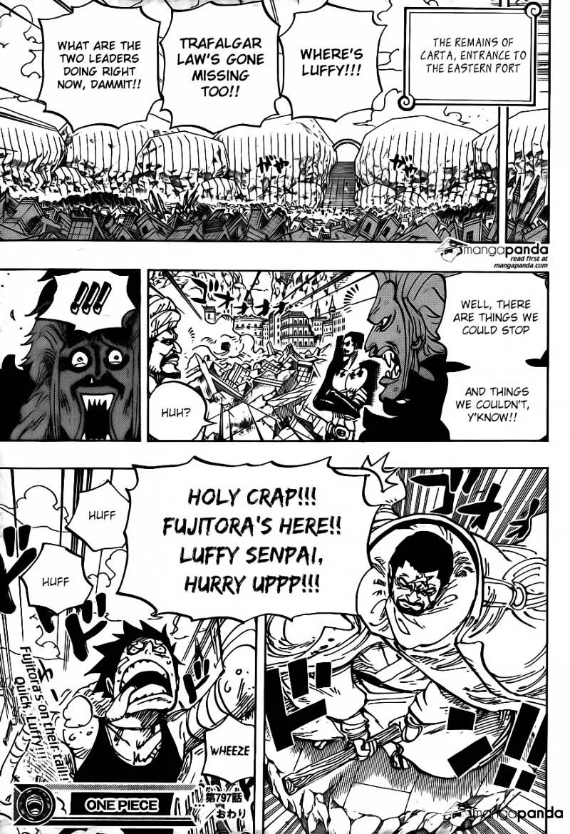 One Piece Chapter 797 page 17
