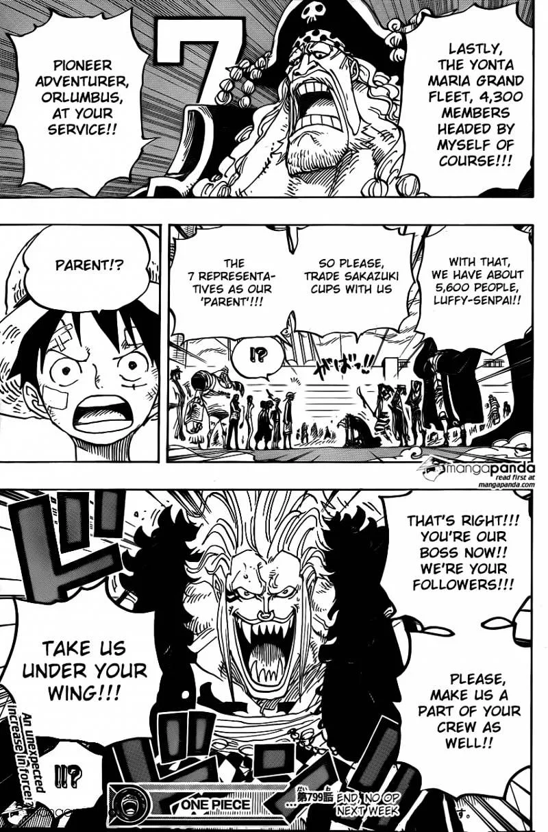 One Piece Chapter 799 page 14