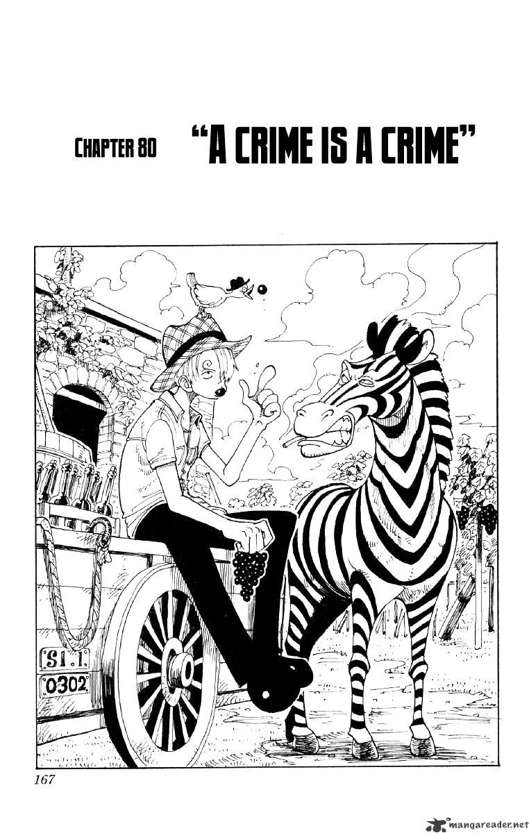 One Piece Chapter 80 page 1