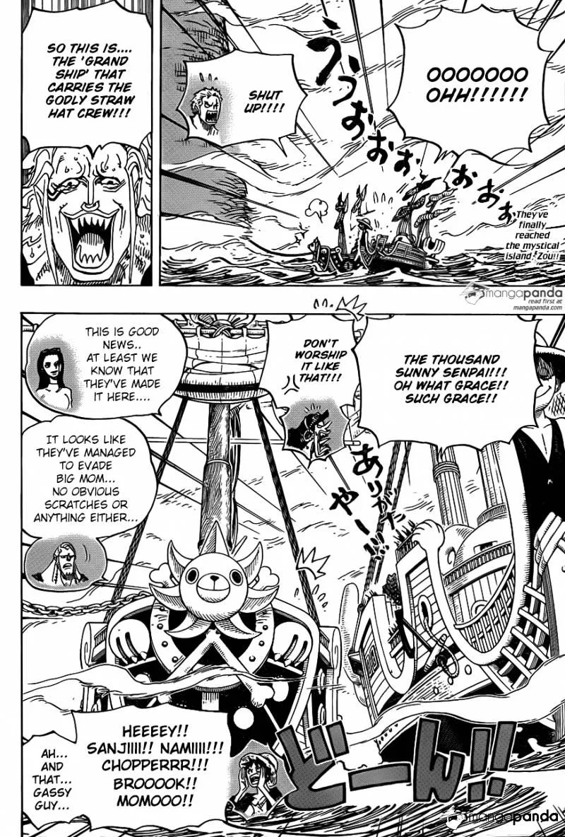 One Piece Chapter 803 page 2