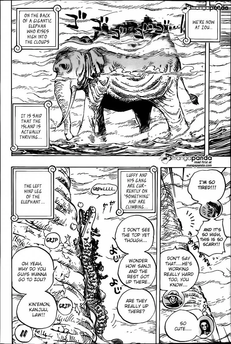 One Piece Chapter 803 page 12