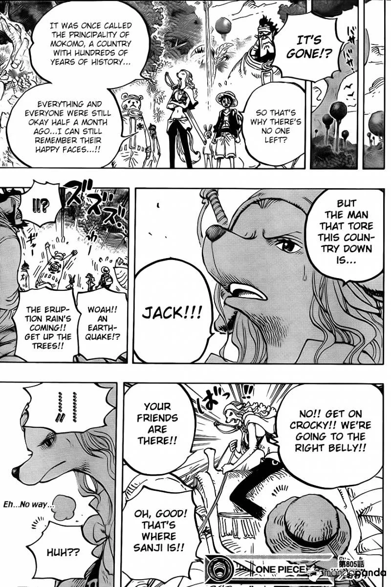 One Piece Chapter 805 page 16