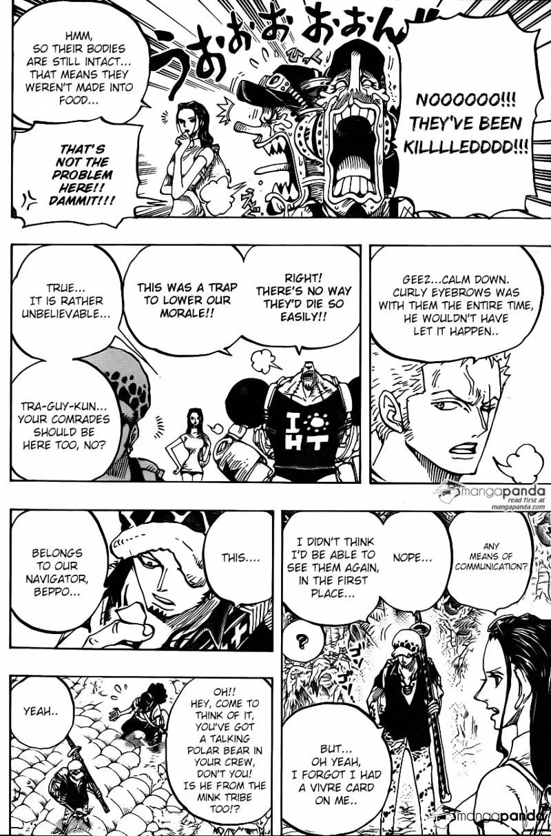 One Piece Chapter 805 page 6