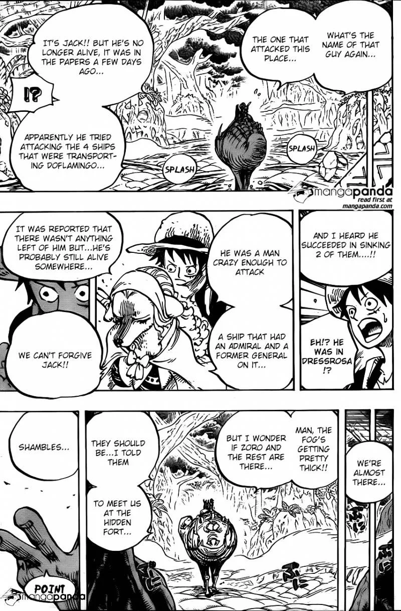 One Piece Chapter 806 page 9
