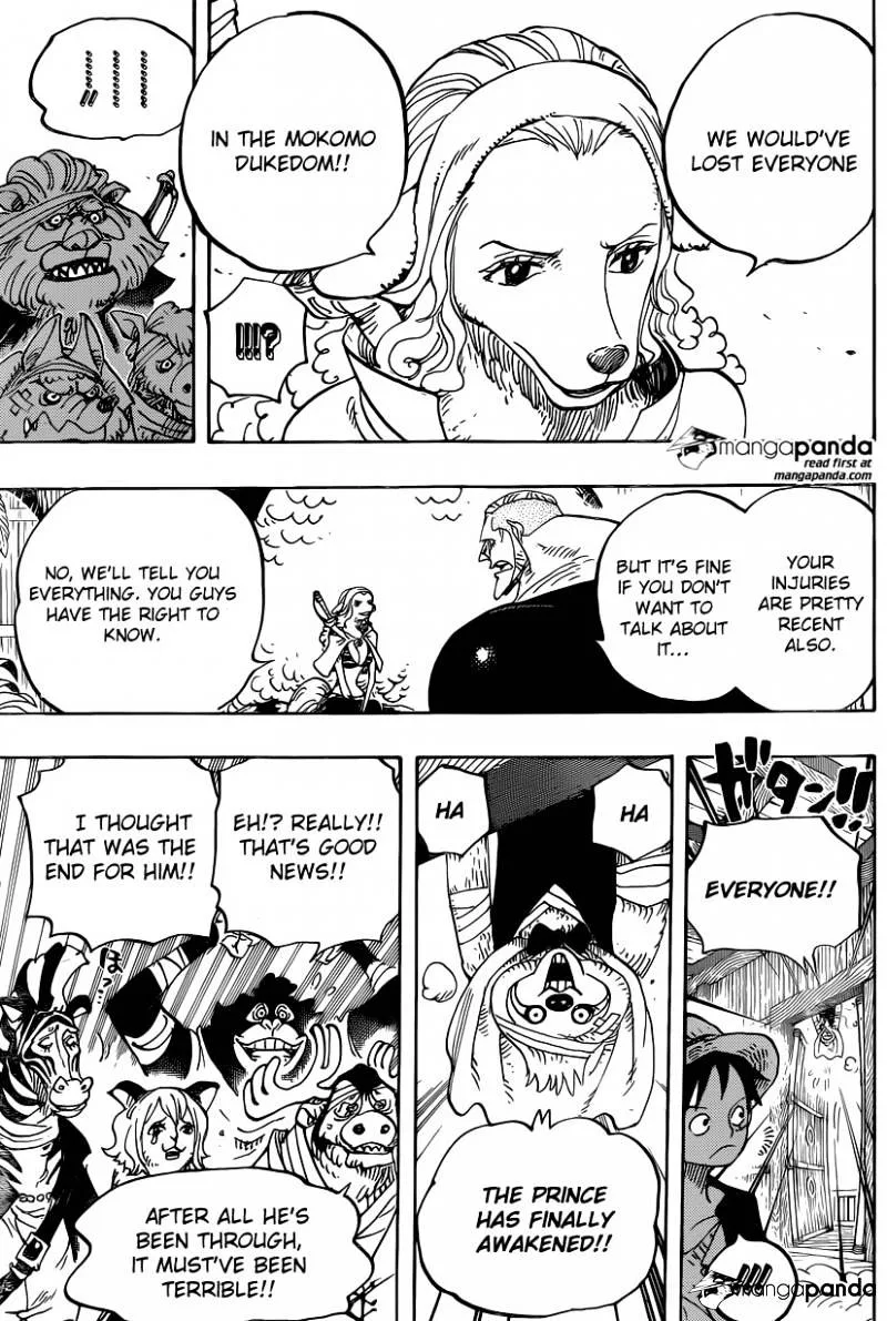 One Piece Chapter 807 page 12