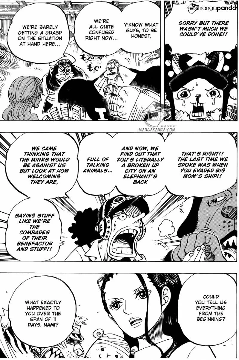One Piece Chapter 807 page 6