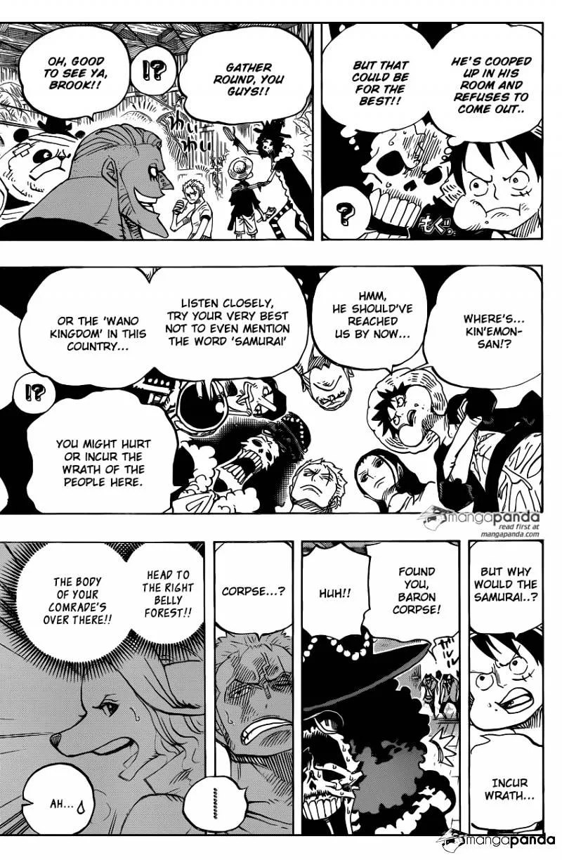 One Piece Chapter 807 page 4