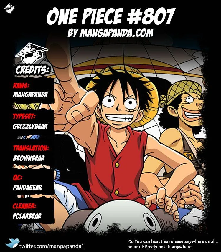 One Piece Chapter 807 page 17