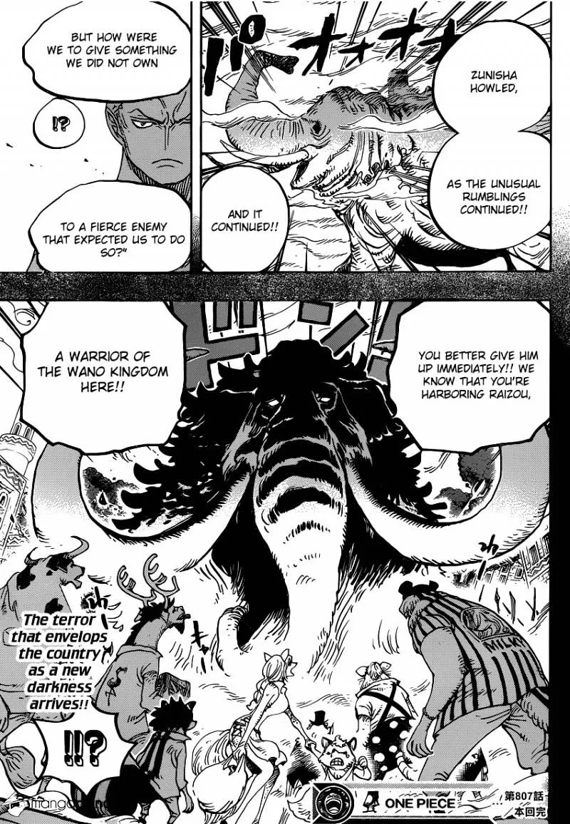 One Piece Chapter 807 page 16