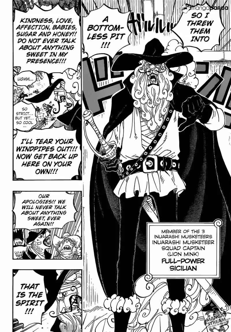One Piece Chapter 808 page 15